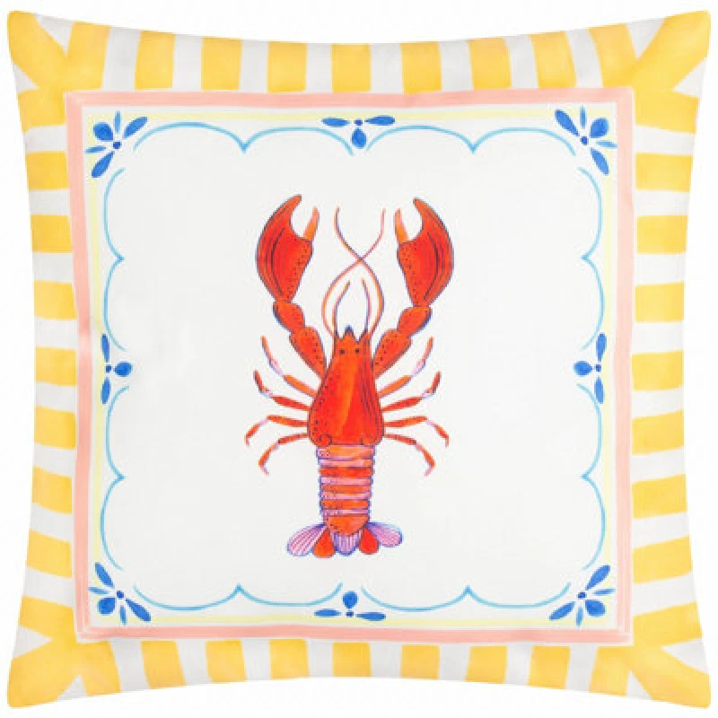 Image of Furn. Brunch Stripes Printed Filled Outdoor Cushion Multicolour 45 X 45Cm, Multi 5025532850553.00