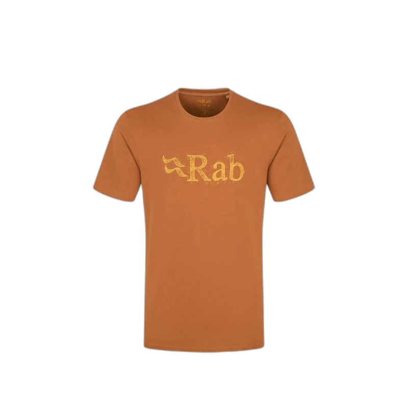 Image of T-Shirt Rab Stance Tech Sketch Orange Male L