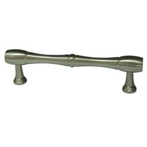 Cooke Lewis Satin Nickel Effect Bar Cabinet Pull Handle Pack of 1