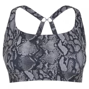Image of Lorna Jane Python Bra - Python Grey