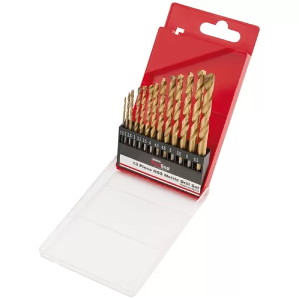 Image of Draper HSS Metric Twist Drill Set (13 Piece)