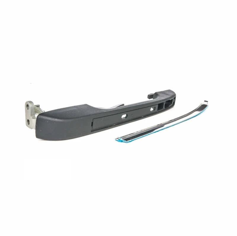 Image of VAICO V10-6155 Door Handle Right Rear, black, without key, Original VAICO Quality Door Handle (1373)