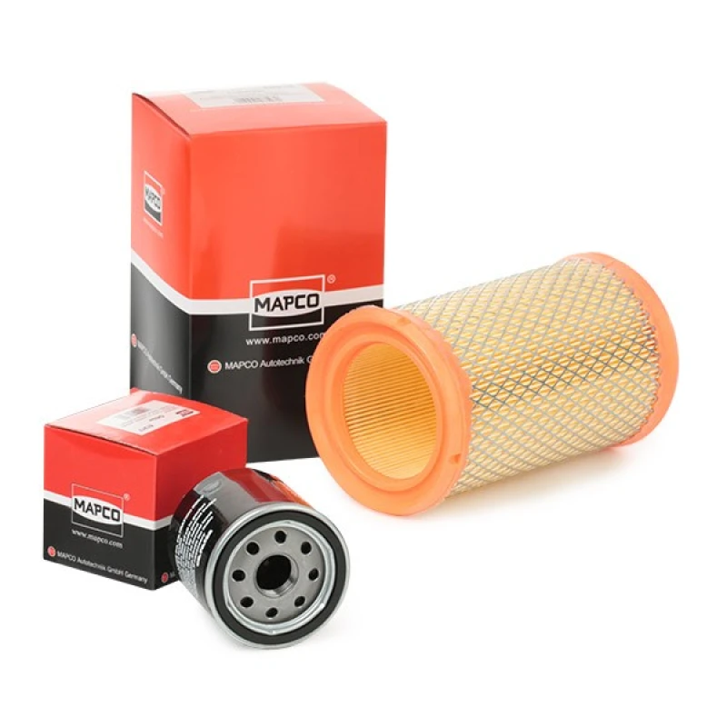 Image of MAPCO 68103 Filter Set without oil drain plug Filter Set (4055)