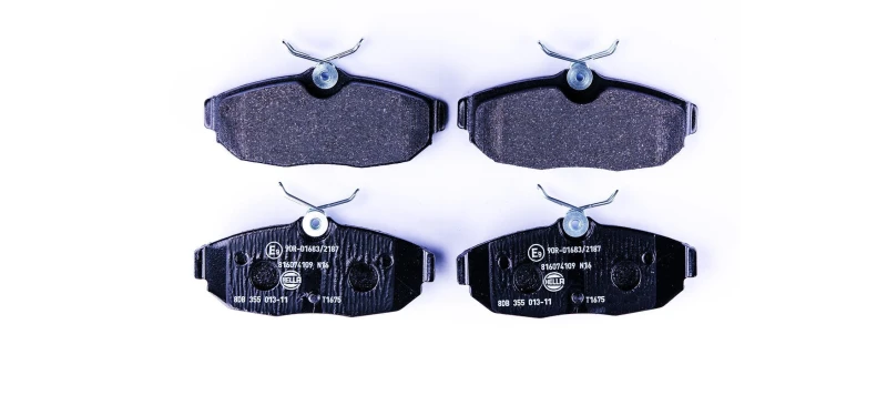 Image of HELLA Brake pad set HELLA 8DB 355 013-111
