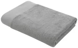 image of Pineapple Elephant Bamboo Combed Bath Sheet - Grey