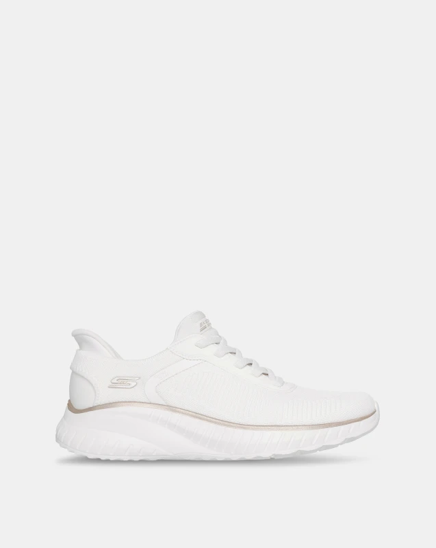 Image of Skechers Slip-Ins: Bobs Sport Squad Chaos - White White 5