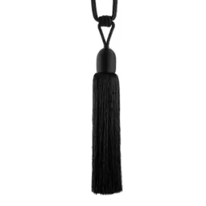 Accent Tassel Tieback Onyx