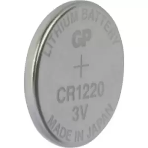 image of GP Batteries GPCR1220 Button cell CR 1220 Lithium 3 V