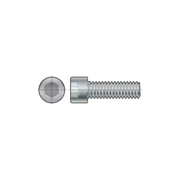 Image of M6X40 Skt Head Cap Screw Fully Threaded (GR-12.9)- you get 5 - Qualfast