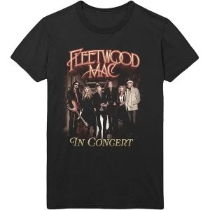 Image of Fleetwood Mac - In Concert Unisex Medium T-Shirt - Black