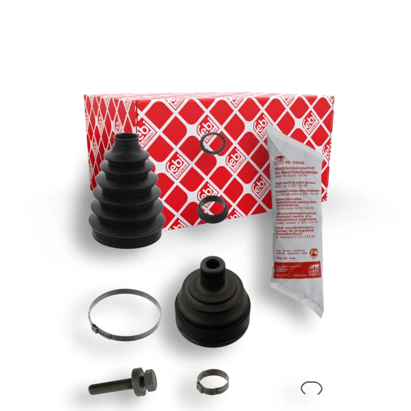 Image of FEBI BILSTEIN 33232 CV Joint Wheel Side, with screw Joint Kit,drive shaft (5)