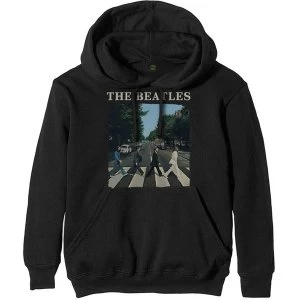 Image of The Beatles - Abbey Road Mens X-Large Pullover Hoodie - Black