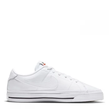 Image of Nike Court Legacy Shoes Womens - White/White