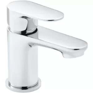 image of Kartell - TAP251MI K-Vit Brassware Mirage Mini Mono Basin Mixer With Click Waste