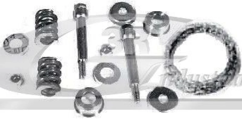 Image of 3RG Gasket Set, exhaust system 3RG 72201