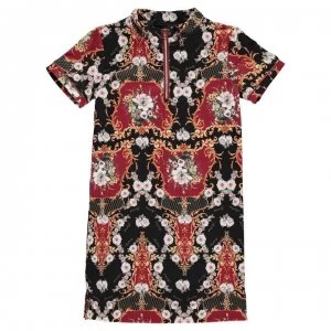 Image of Firetrap All Over Print Dress Junior Girls - Baroque