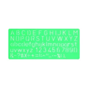 Image of Lettering Stencil Set 10/20/30mm (Pack of 3) LXG8500S