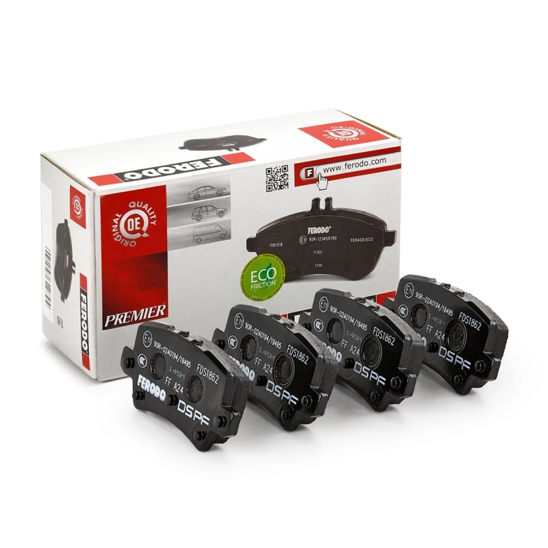 Image of Brake pad set FERODO RACING FDS1862