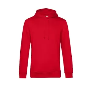 Image of B&C Mens Organic Hoodie (L) (Red)
