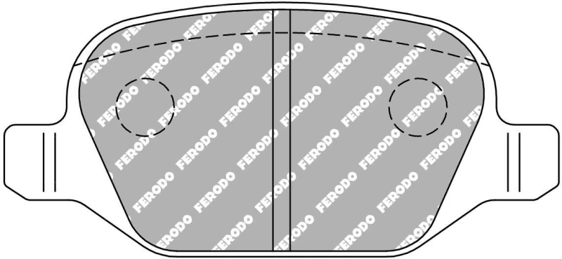 Image of FERODO RACING Brake pad set FERODO RACING FDS1349