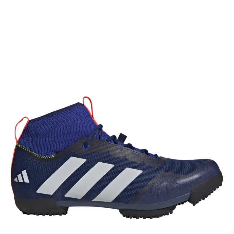 Image of adidas The Gravel Shoes 2.0 Road Cycling Shoes Childrens Dark Blue/Ftwr male 5.5 (38.7)