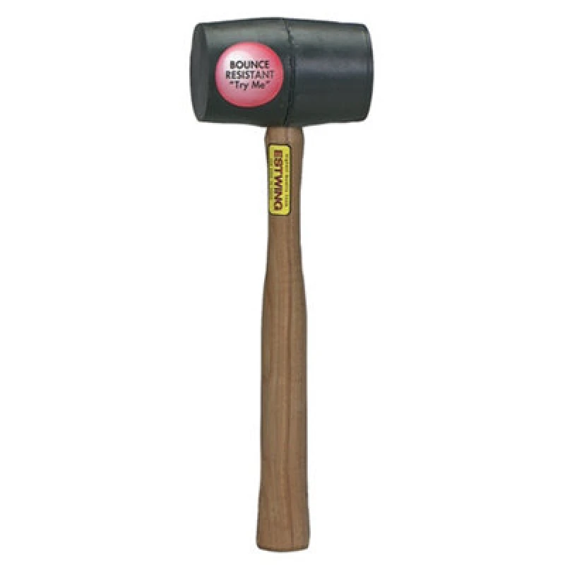 Image of Draper 24060 Estwing Edh-12 Black Deadhead Rubber Mallet, 12Oz