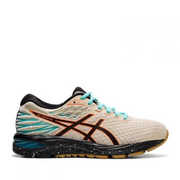 Image of Asics Cumulus 21 Winterized Ladies Running Shoes - Putty/Black