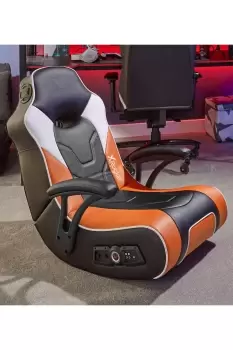 Image of X Rocker G-Force Sport 2.1 Stereo Audio Gaming Chair with Subwoofer - Orange