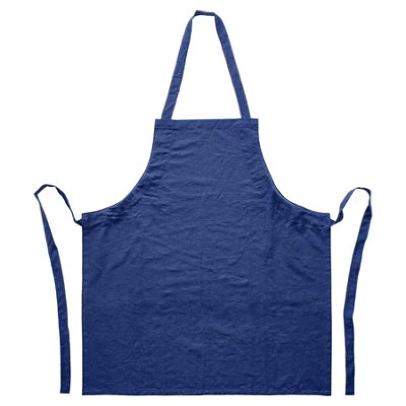 Image of Nicola Spring Cotton Kitchen Bib Apron - One Size - Navy