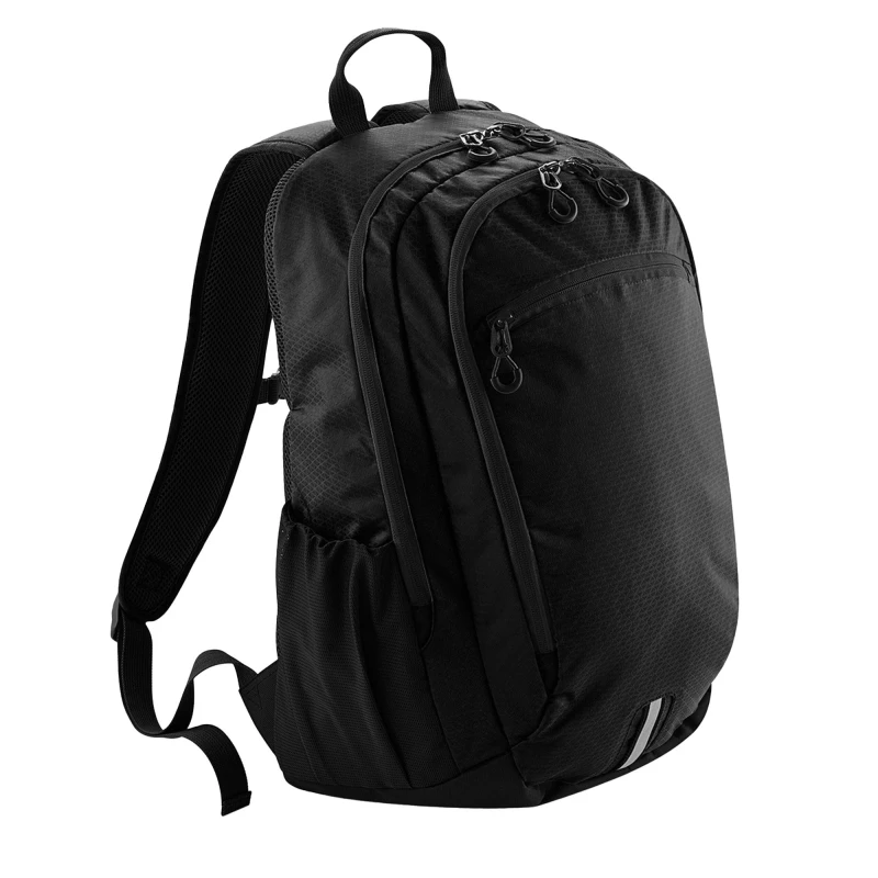 Image of Quadra Mens Endeavour Backpack in Black Male