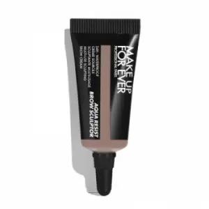 Image of Make Up For Ever Aqua Resist Brow Sculptor 24hr Brow Cream 15 - Neutral Blond