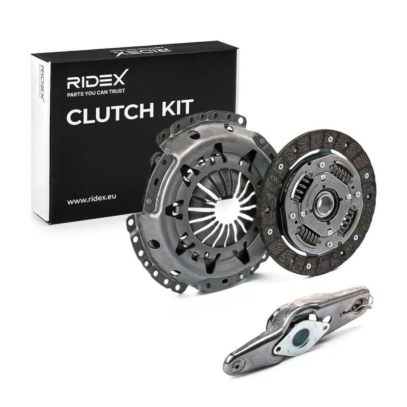 Image of RIDEX 479C3021 Clutch with clutch pressure plate, with clutch release bearing Clutch Kit (479)