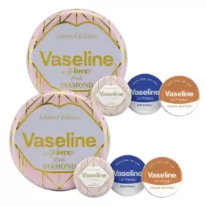 image of Vaseline Original Lip Therapy Selection Gift Tin X2