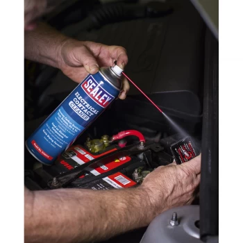 Image of Sealey SCS021 Electrical Contact Cleaner 500ml Pack of 6