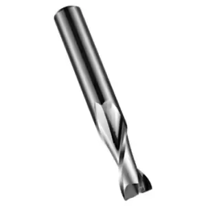 image of Solid Carbide Tisin 4 Flute Unequal Helix Short Series Unequal Pitch Corner Radius End Mill 4.00 Mm X 0.5 Mm