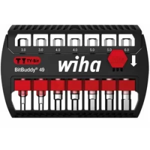 Image of Wiha 42114 Bit set 7 Piece Allen