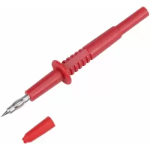 Image of R-TECH 524602 4mm Test Probe CAT II 1000V 32A Red