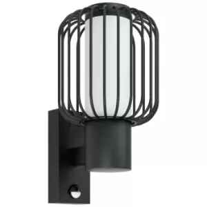Image of Ravello Outdoor Modern Wall Light Black IP44 - Eglo