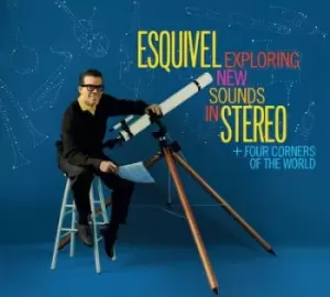 image of Exploring New Sounds in Stereo + Four Corners of the World by Esquivel CD Album