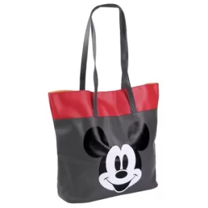 image of Disney Mickey Mouse Faux-Leather Handbag