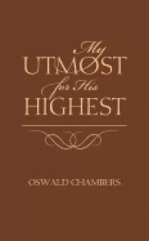 Image of my utmost for his highest