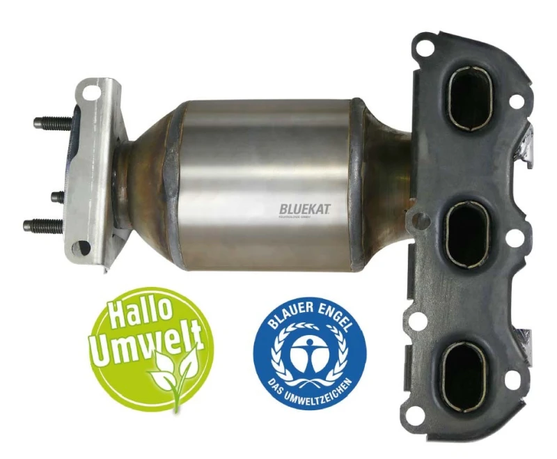 Image of BlueKAT 22304021 Catalytic Converter with fastening/mounting material Catalyst Converter (429)