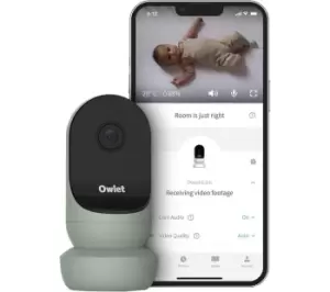 OWLET Cam 2 Smart HD Video Baby Monitor Camera - Green