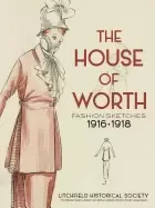 Image of house of worth fashion sketches 1916 1918