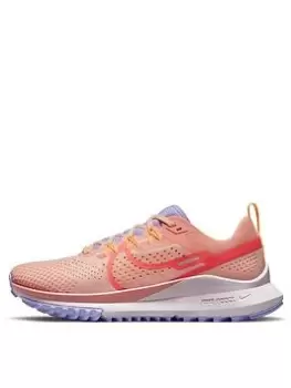 image of Nike Pegasus Trail 3 - Orange/Pink, Orange/Pink, Size 4, Women