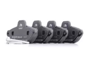Image of ATE Brake pad set FIAT 13.0460-3807.2 77362479,77365337,77368201
