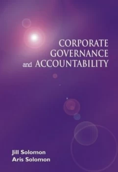 Image of Corporate Governance and Accountability by Jill Solomon Book