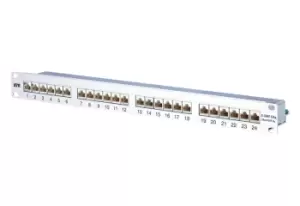 image of METZ CONNECT 130855C-E patch panel 1U