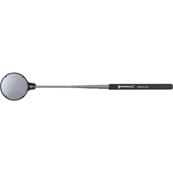 image of 12921 M2.1/4'/57MM Telescopic St/St Round Mirror - Stahlwille