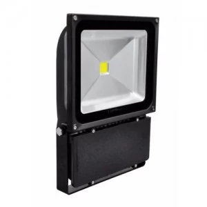 Image of Lighthouse IP65 Ultra Efficient LED Black Aluminium Floodlight - 80 Watt